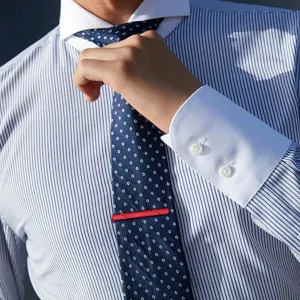 12Pcs Tie Clips for Regular Classic Ties with Gift Box
