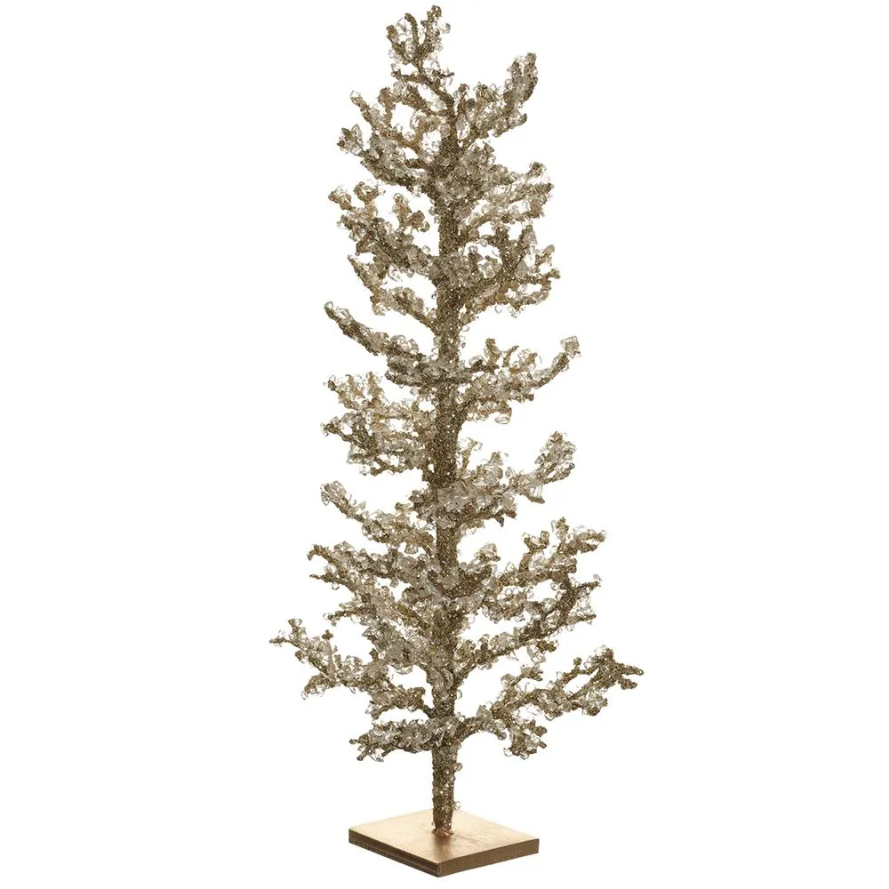 24" BEADED DIAMOND TREE