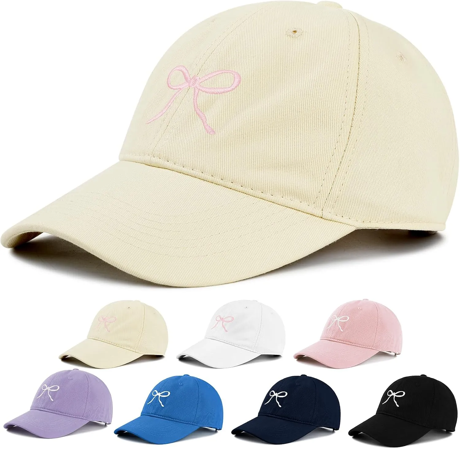American Trends Womens Baseball Caps Adjustable Cute Baseball Caps for Women Y2K Hats for Everyday Wear Outdoor Activities