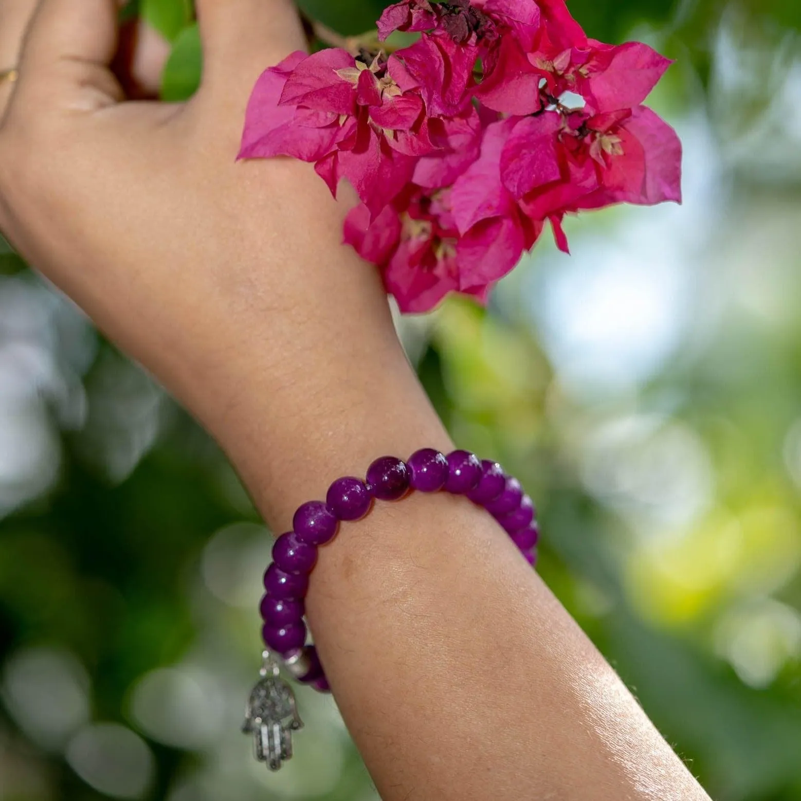 Amethyst Charm Bracelets