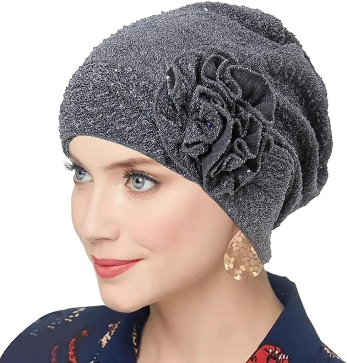 AZJ Chemo Headwear for Women Cancer Hats Caps Head Coverings for Women Chemo