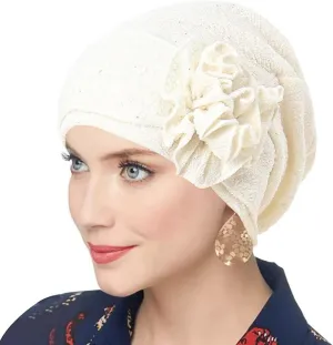 AZJ Chemo Headwear for Women Cancer Hats Caps Head Coverings for Women Chemo