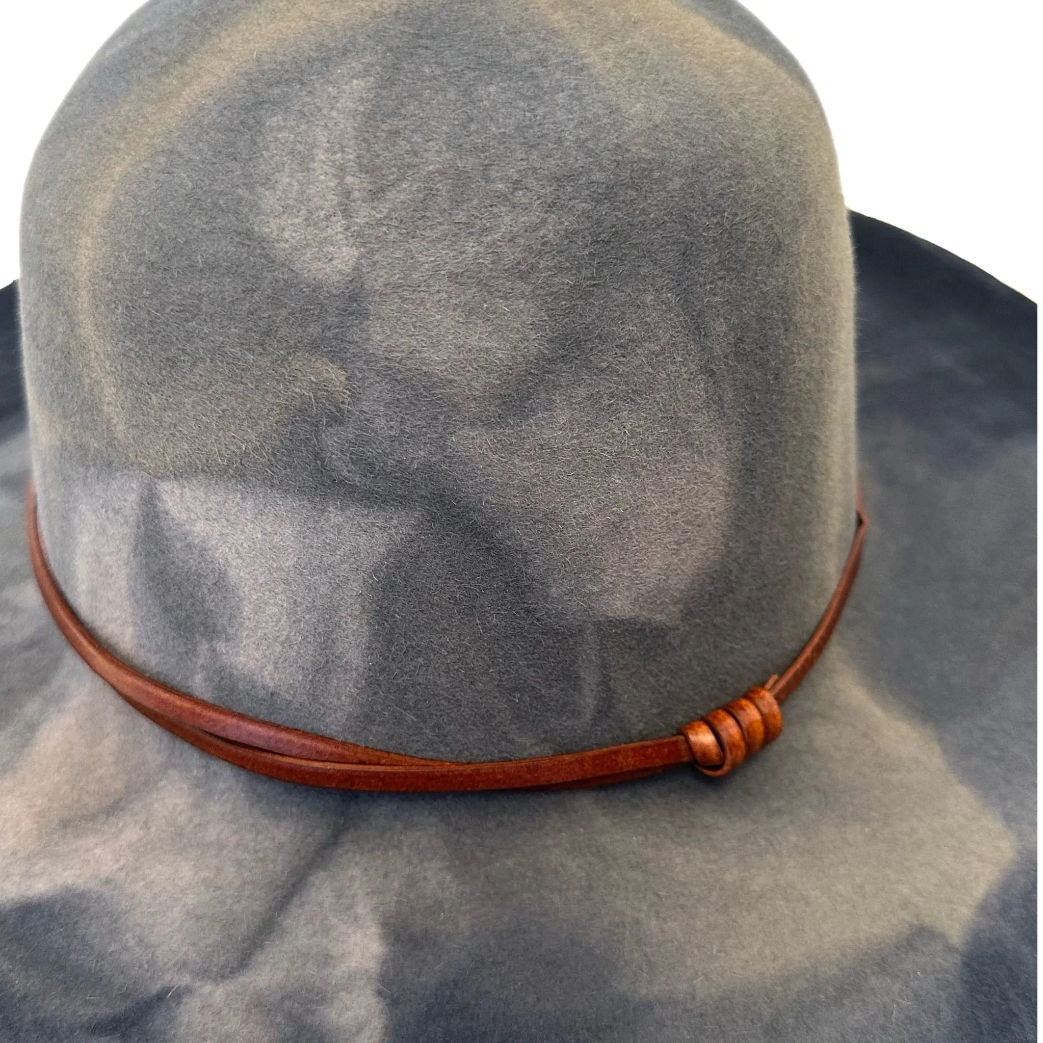 Belt Adjustable Hat Accessories Leather Hatband