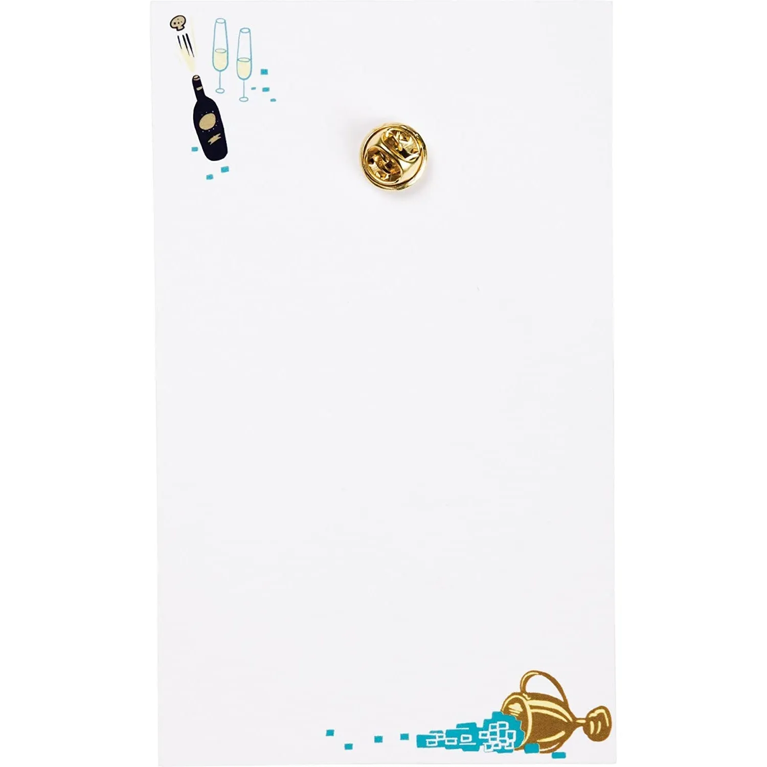 Best Mom Ever Trophy Enamel Pin and Card