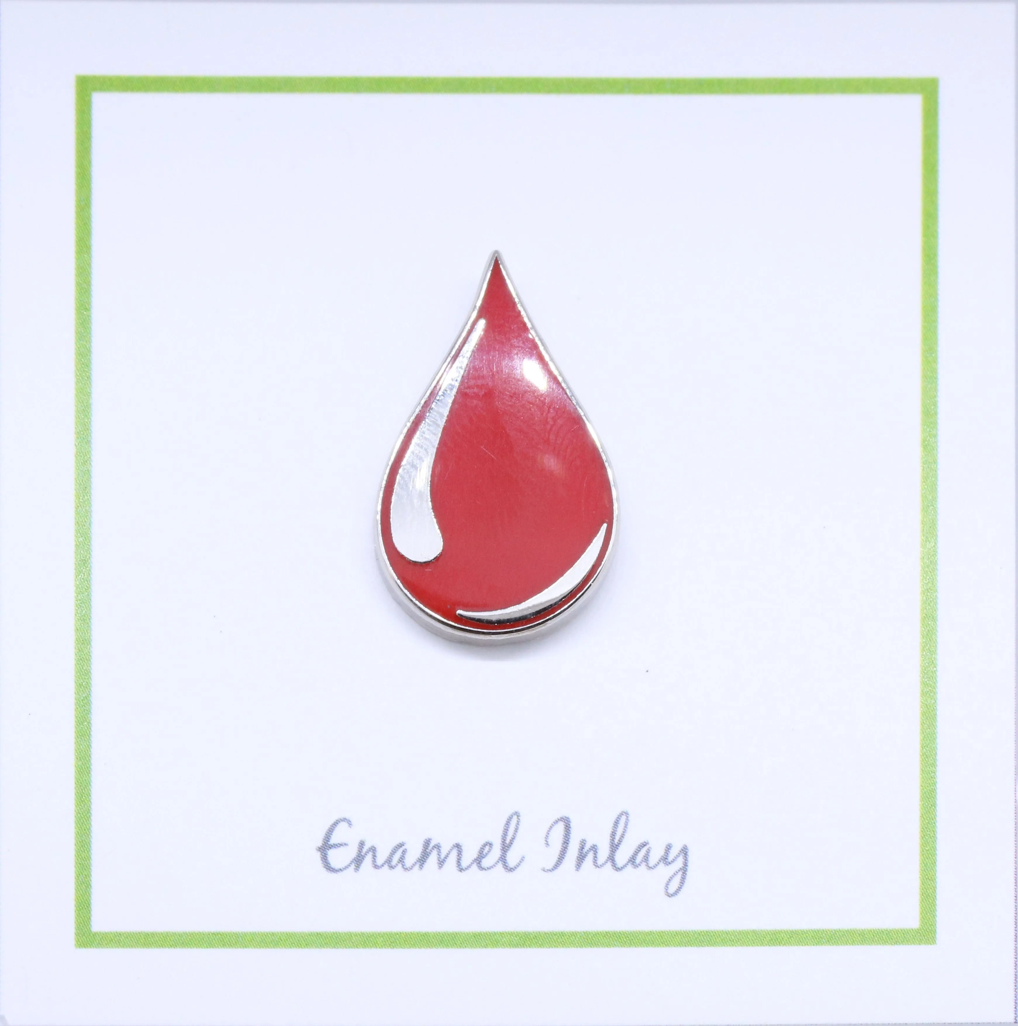 Blood Drop Enamel Pin