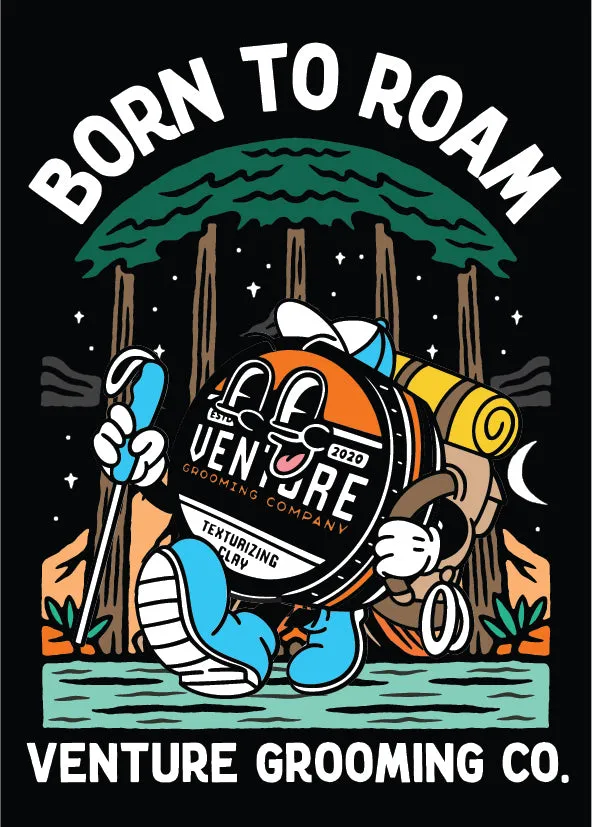 Born To Roam Pin