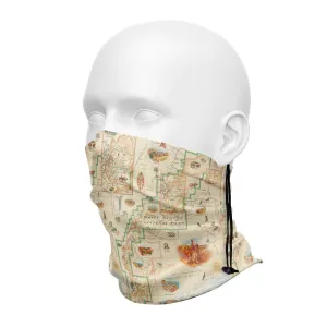 Bryce Canyon National Park Map Neck Gaiters