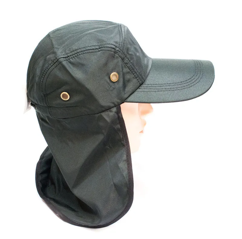Caps with Neck Flap Protection