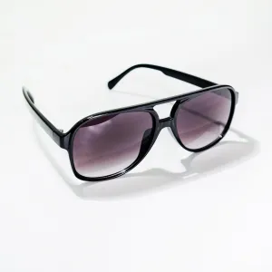 Chokore Round & Retro Polarized Sunglasses (Brown & Black)