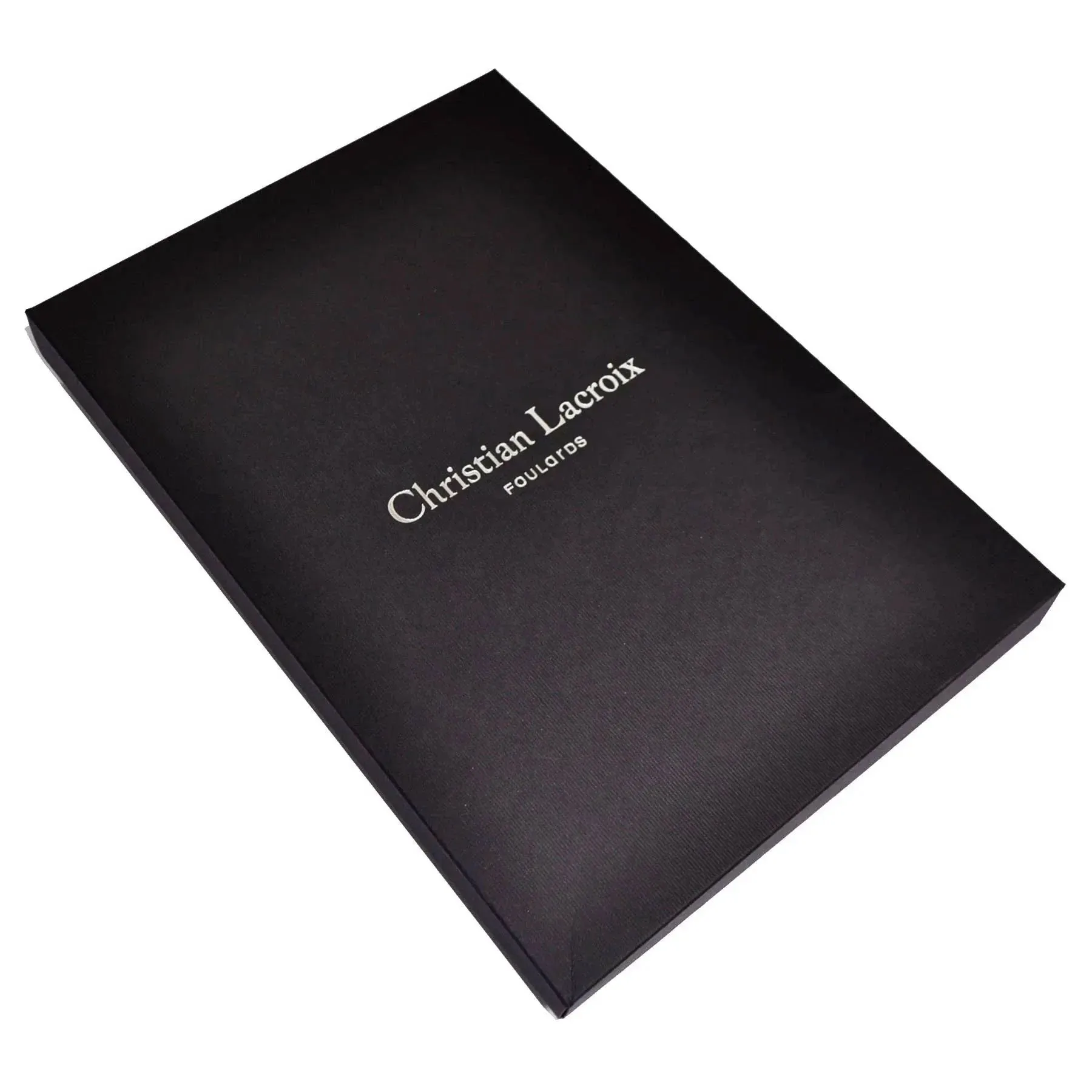 Christian Lacroix Scarf Signature Floral - Square Twill Silk Foulard