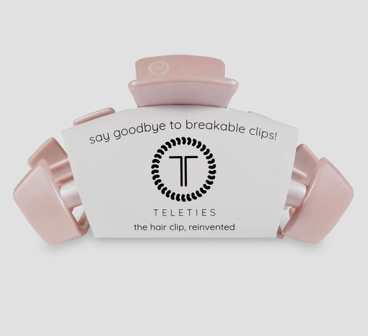 Classic Hair Clip | Small | Pearly Pink