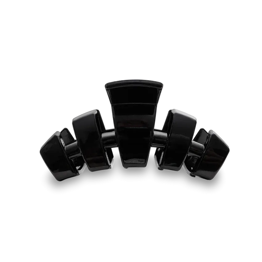 Classic Jet Black Medium Hair Clip