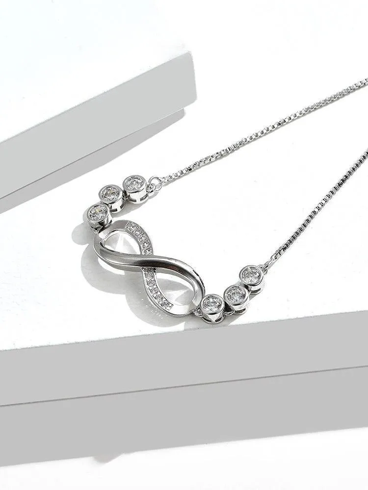 Copper Brecelet For Women Adjustable Size Inlay Cubic Zirconia