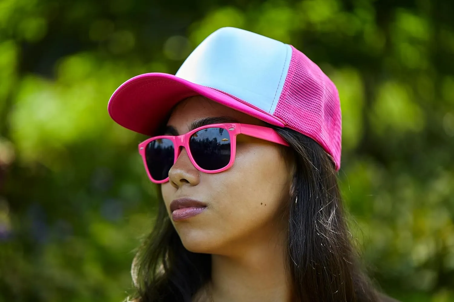 Funky Junque Women's Men's Foam Blank Hat Baseball Trucker Cap