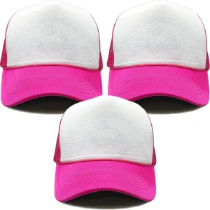 Funky Junque Women's Men's Foam Blank Hat Baseball Trucker Cap
