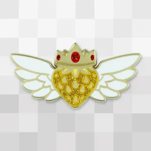 Golden Strawberry Pin