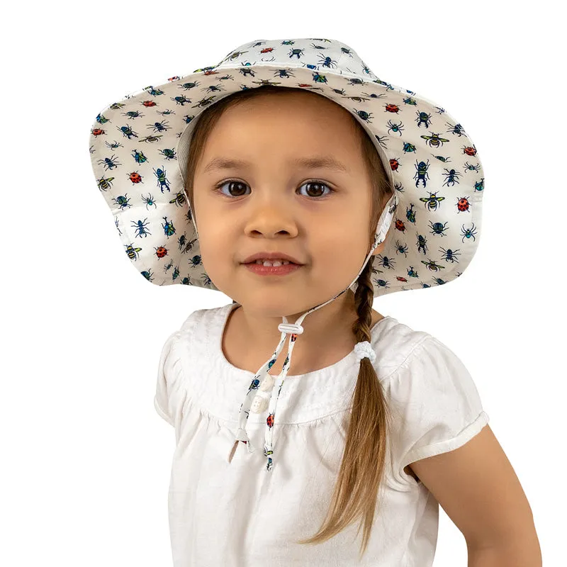 Kids’ Gro-With-Me® Cotton Floppy Hat - Bugs