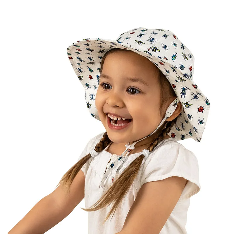 Kids’ Gro-With-Me® Cotton Floppy Hat - Bugs