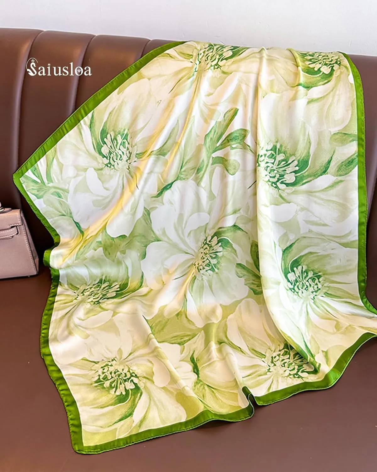 Neck Scarf For Womens Silky Head Scarves Hair Bandanas Square Scarf Fashion Accessories lightweight