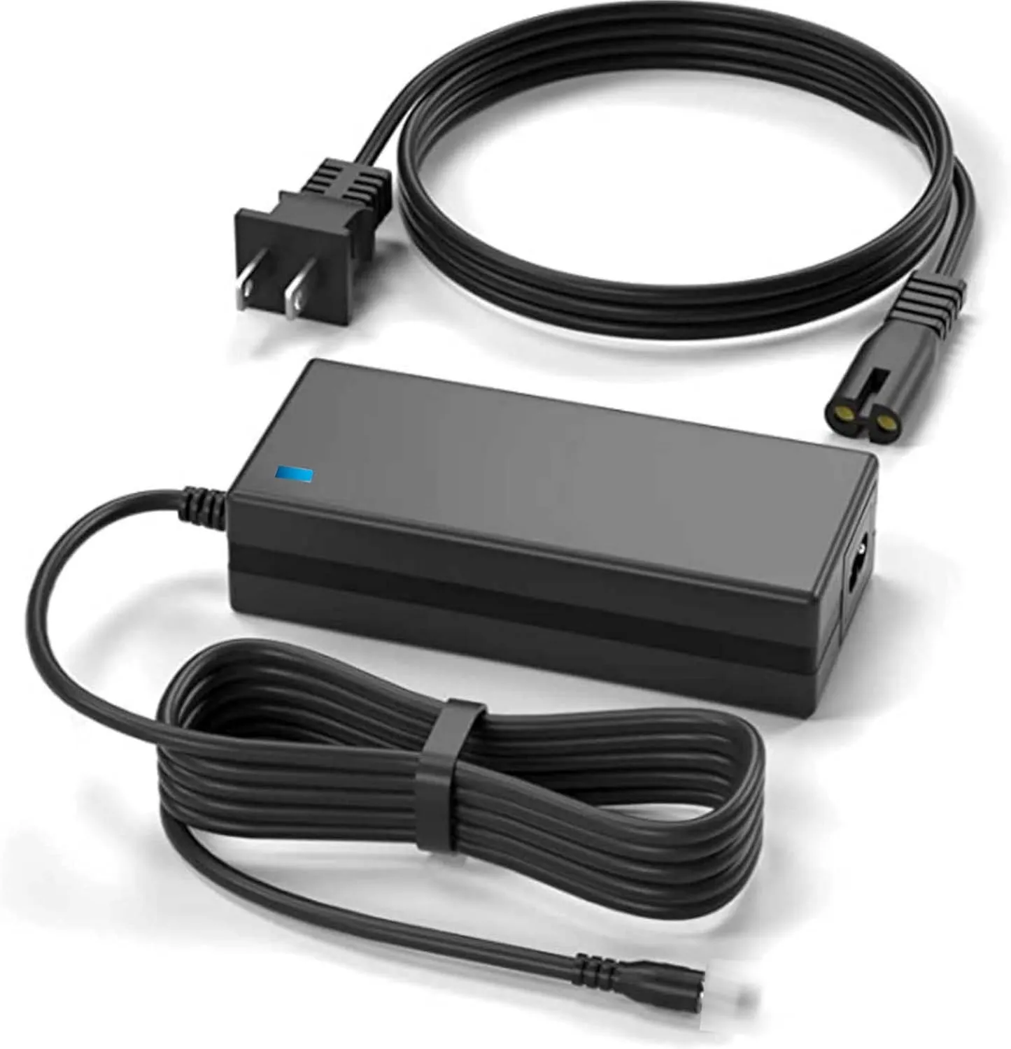 New AC/DC Adapter Compatible with TrekPow G300 G-300 350W Peak Portable Lithium Li-ion Battery Emergency Power Bank Station 296WH 80000mAh Solar Generator DC in 12-25V Supply Cord Charger PSU