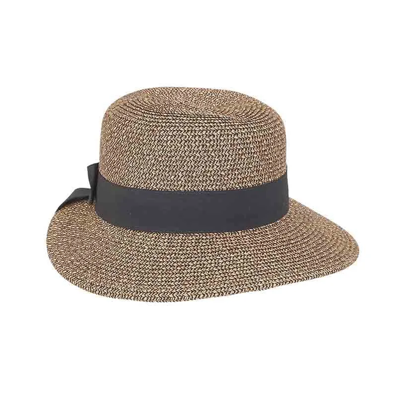 Petite Asymmetrical Brim Sun Hat - Sunny Dayz™