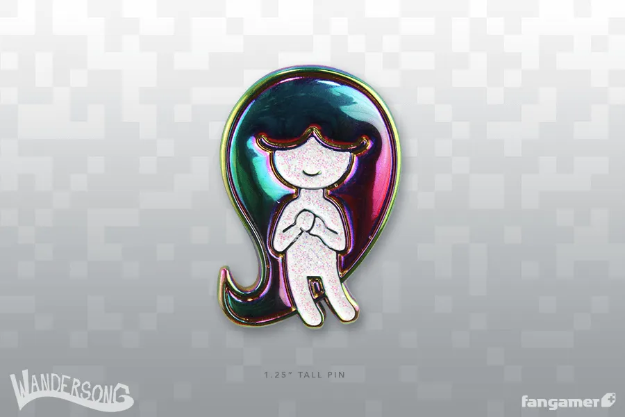 Rainbow Girl Pin