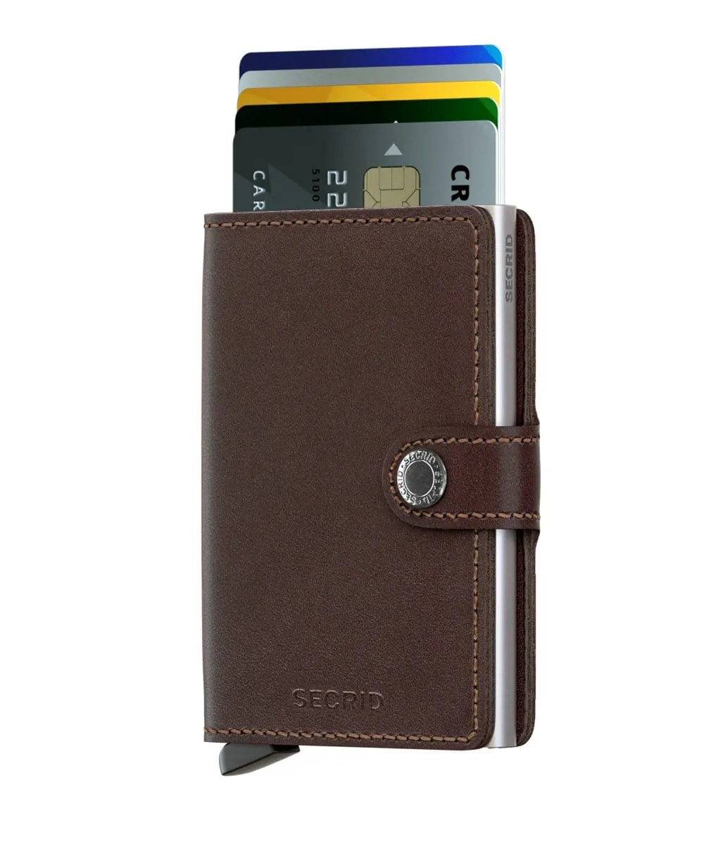 Secrid Mini Wallet- Original Dark Brown