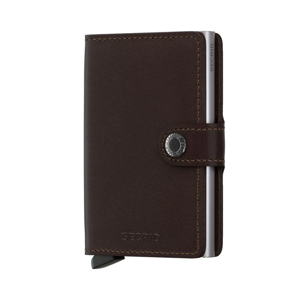 Secrid Mini Wallet- Original Dark Brown