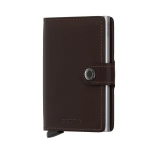 Secrid Mini Wallet- Original Dark Brown