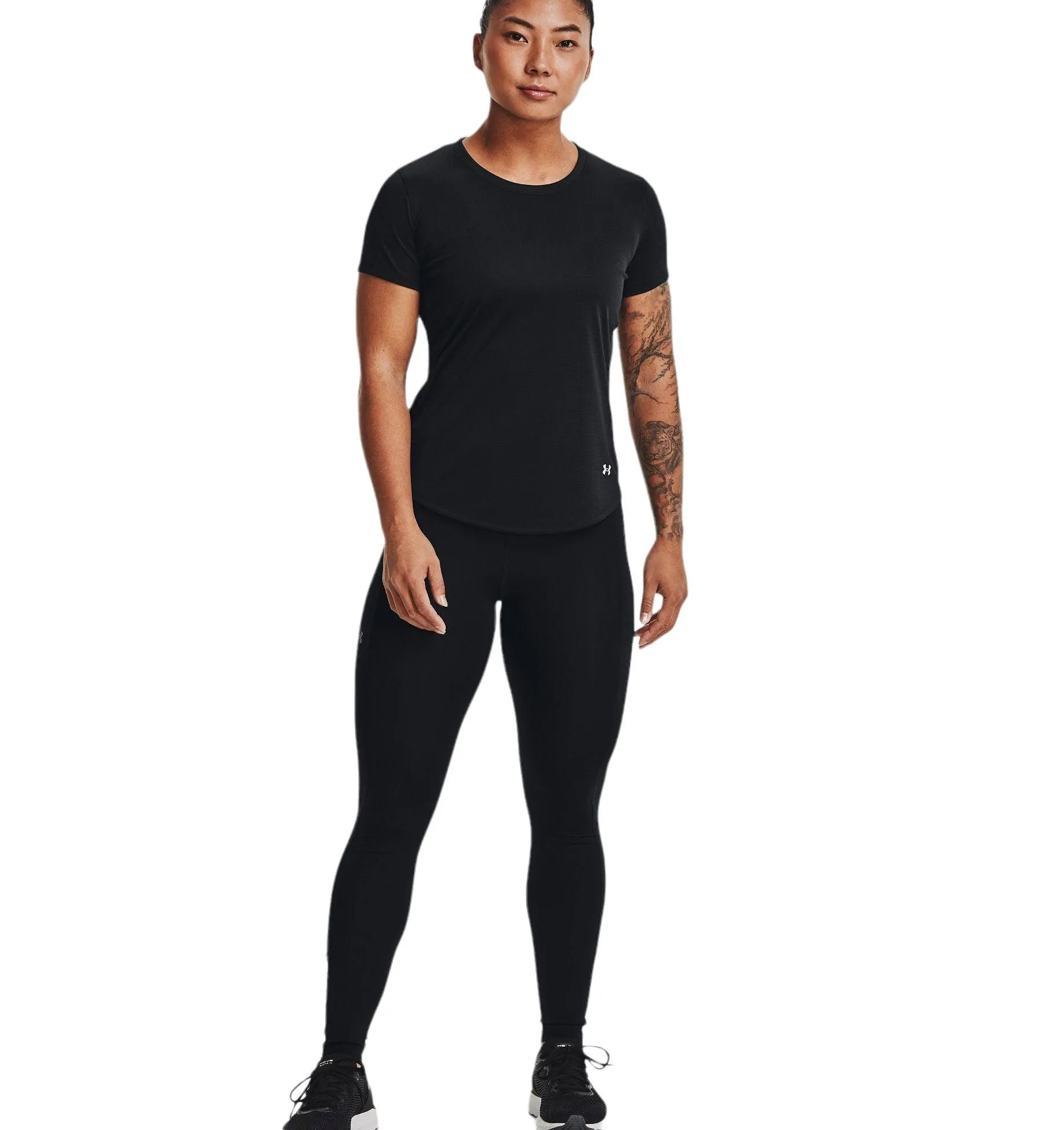 T-shirt Speed Stride 2.0 Donna Black/Reflective