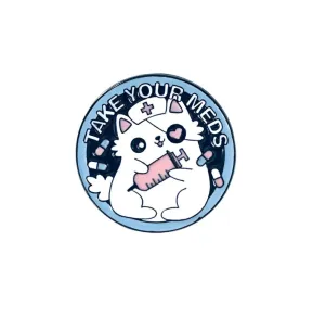 Take Your Meds Enamel Pin