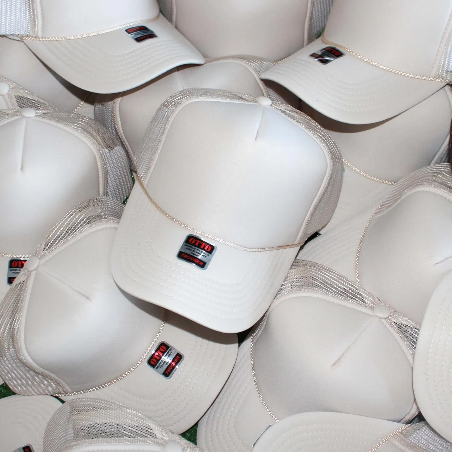 The World's Greatest Trucker Hat Blank - 109 Available Colors - Wholesale and Bulk Classic High Crown Mesh Back Trucker Hat
