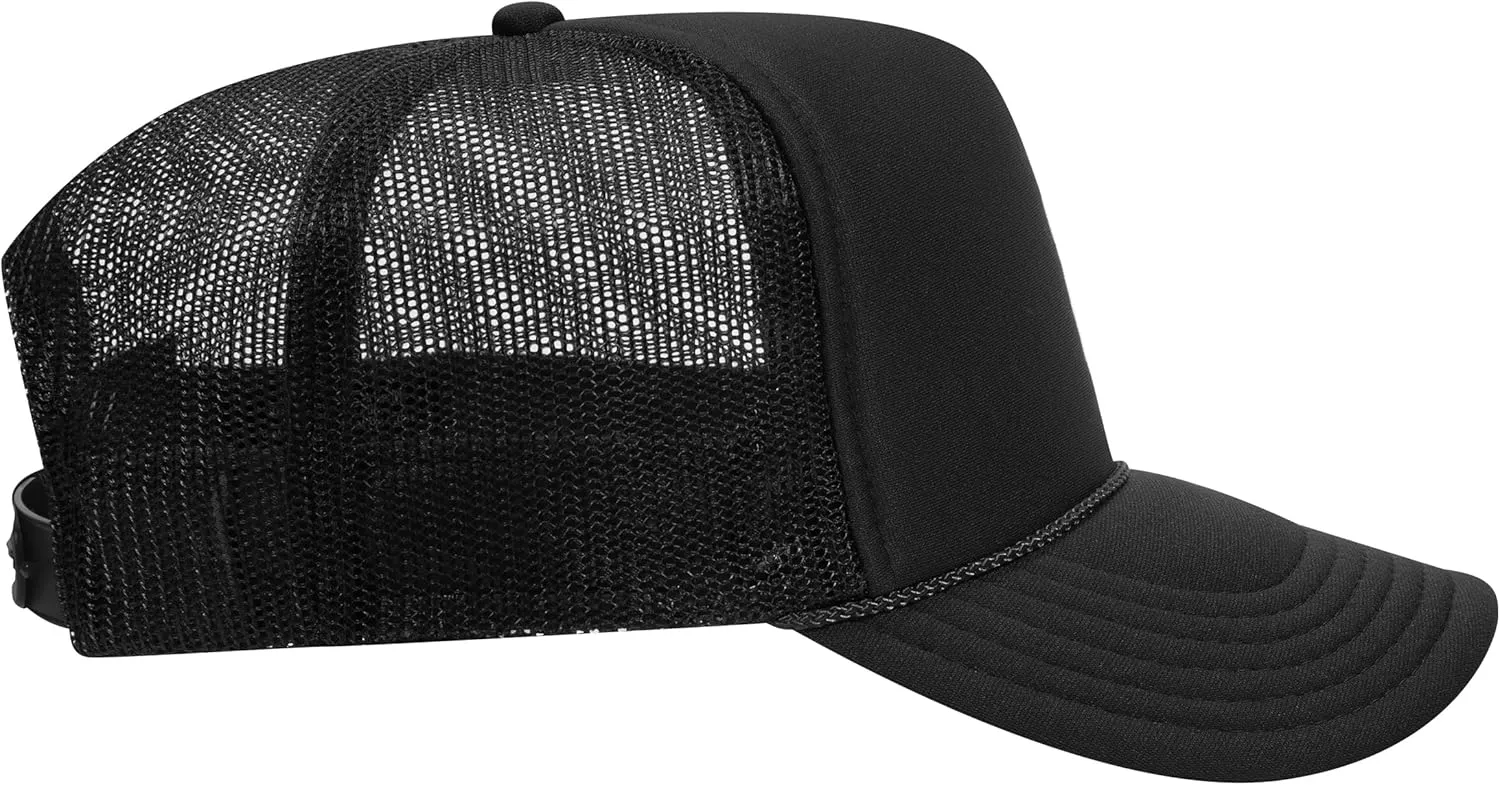 The World's Greatest Trucker Hat Blank - 109 Available Colors - Wholesale and Bulk Classic High Crown Mesh Back Trucker Hat