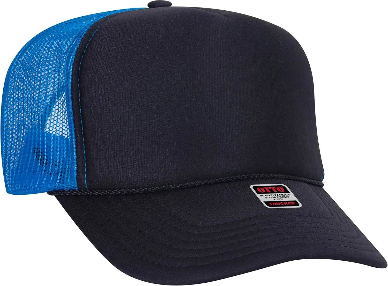 The World's Greatest Trucker Hat Blank - 109 Available Colors - Wholesale and Bulk Classic High Crown Mesh Back Trucker Hat