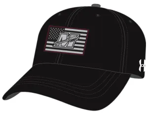 UA Adjustable Warrior Flag Black Baseball Cap