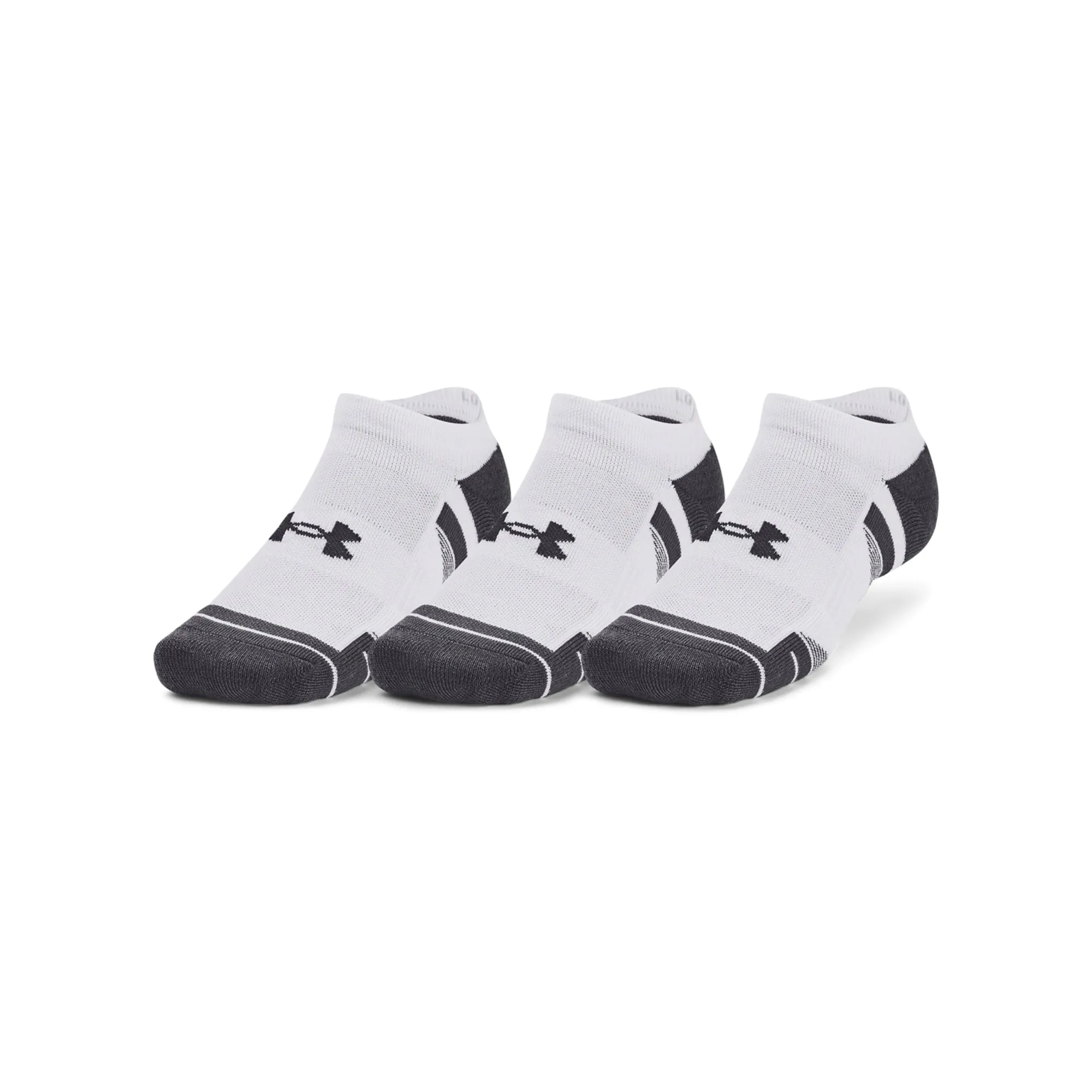 UA Performance Tech No Show Socks (3 pack)