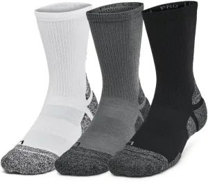 Under Armour Unisex Adult Performance Tech Pro Crew Socks (3 Pairs)