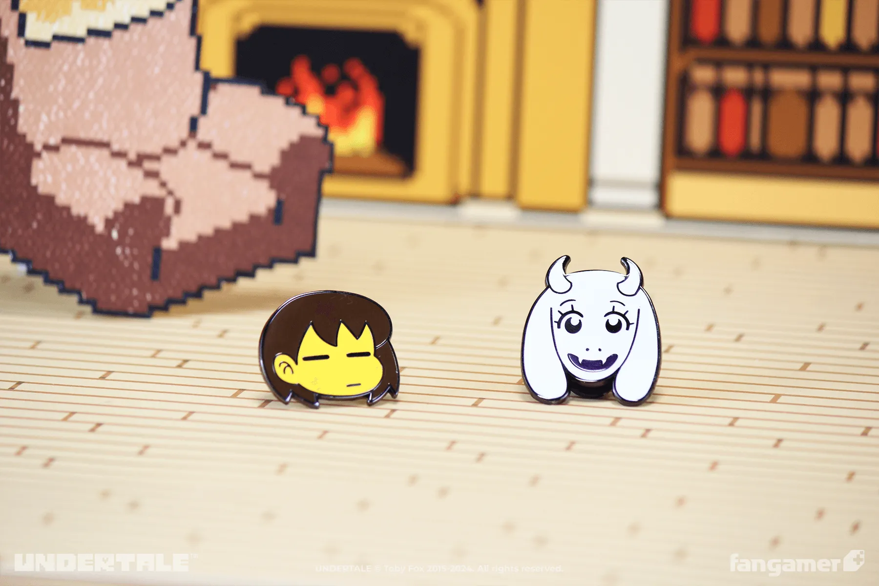 UNDERTALE - Character Pins Set 2