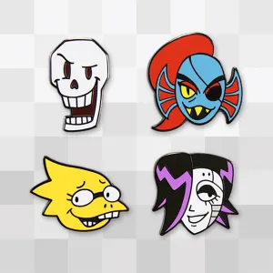 UNDERTALE - Character Pins Set 2