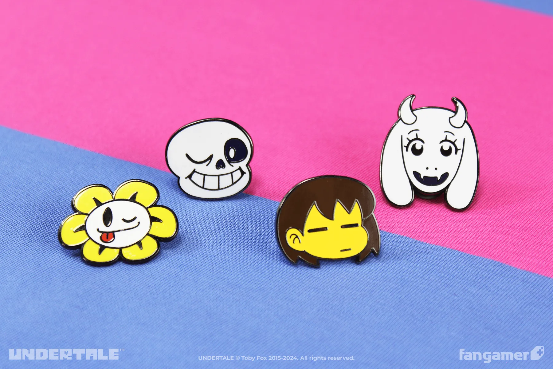 UNDERTALE - Character Pins Set 2